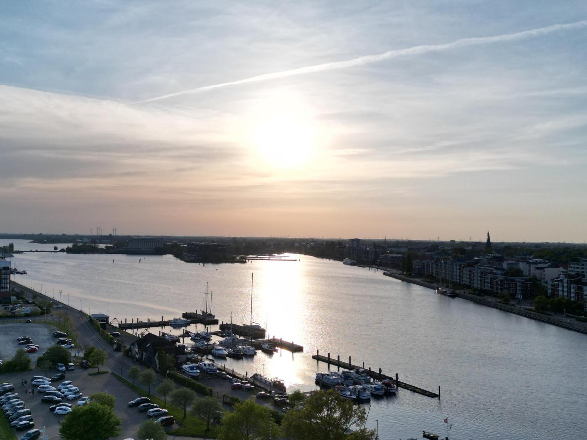 Strand-Apartment, Strandkorb, Meeresrauschen, Parkplatz Wilhelmshaven Esterno foto