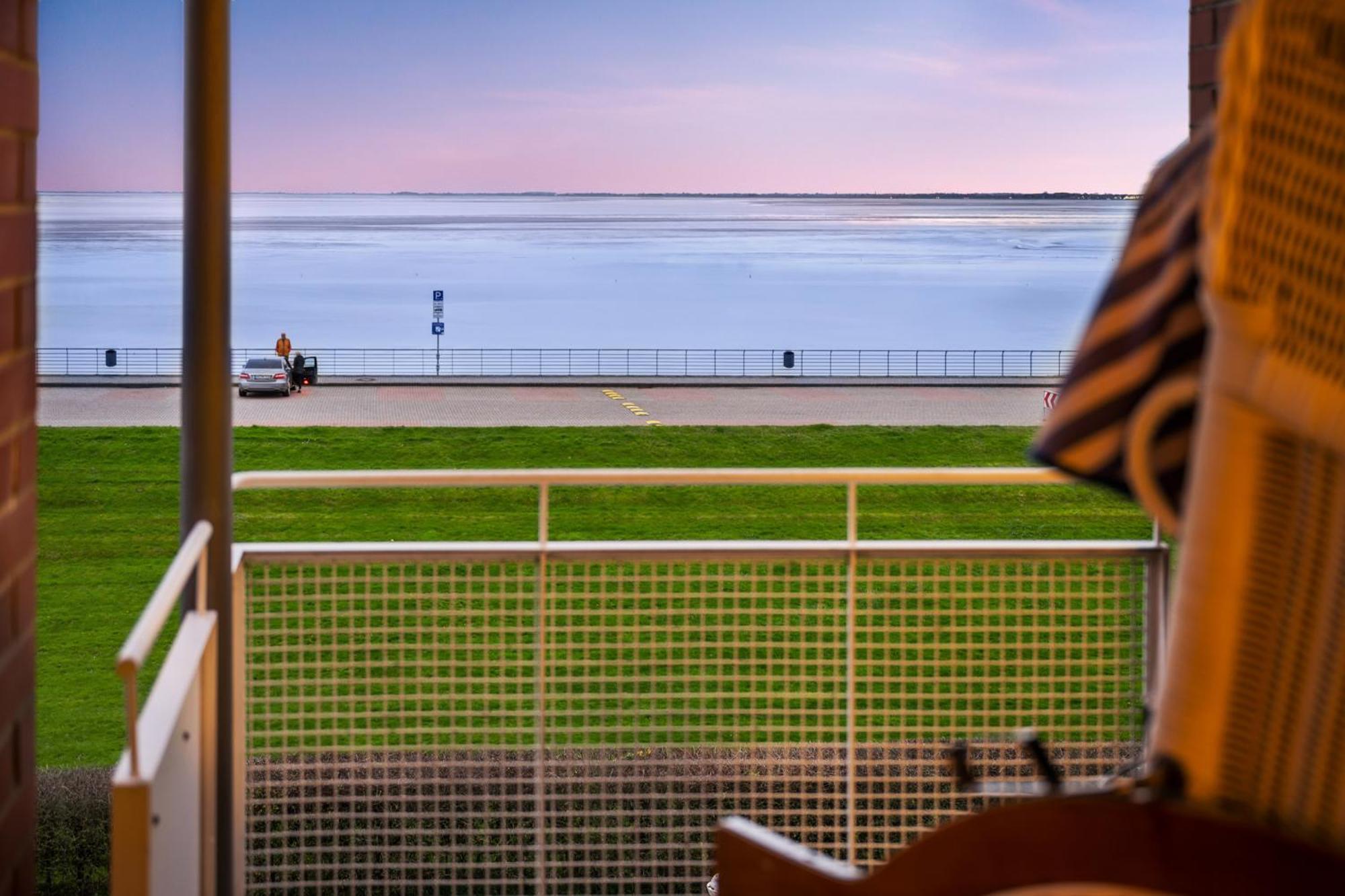 Strand-Apartment, Strandkorb, Meeresrauschen, Parkplatz Wilhelmshaven Esterno foto