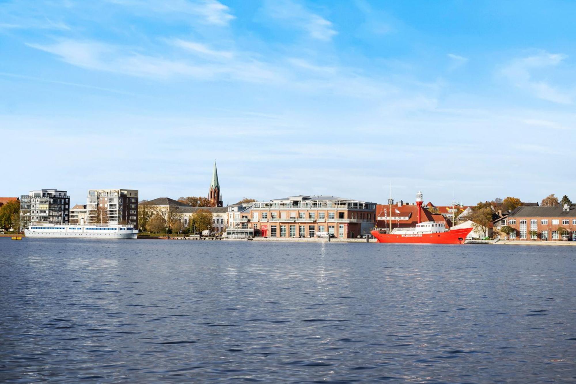 Strand-Apartment, Strandkorb, Meeresrauschen, Parkplatz Wilhelmshaven Esterno foto
