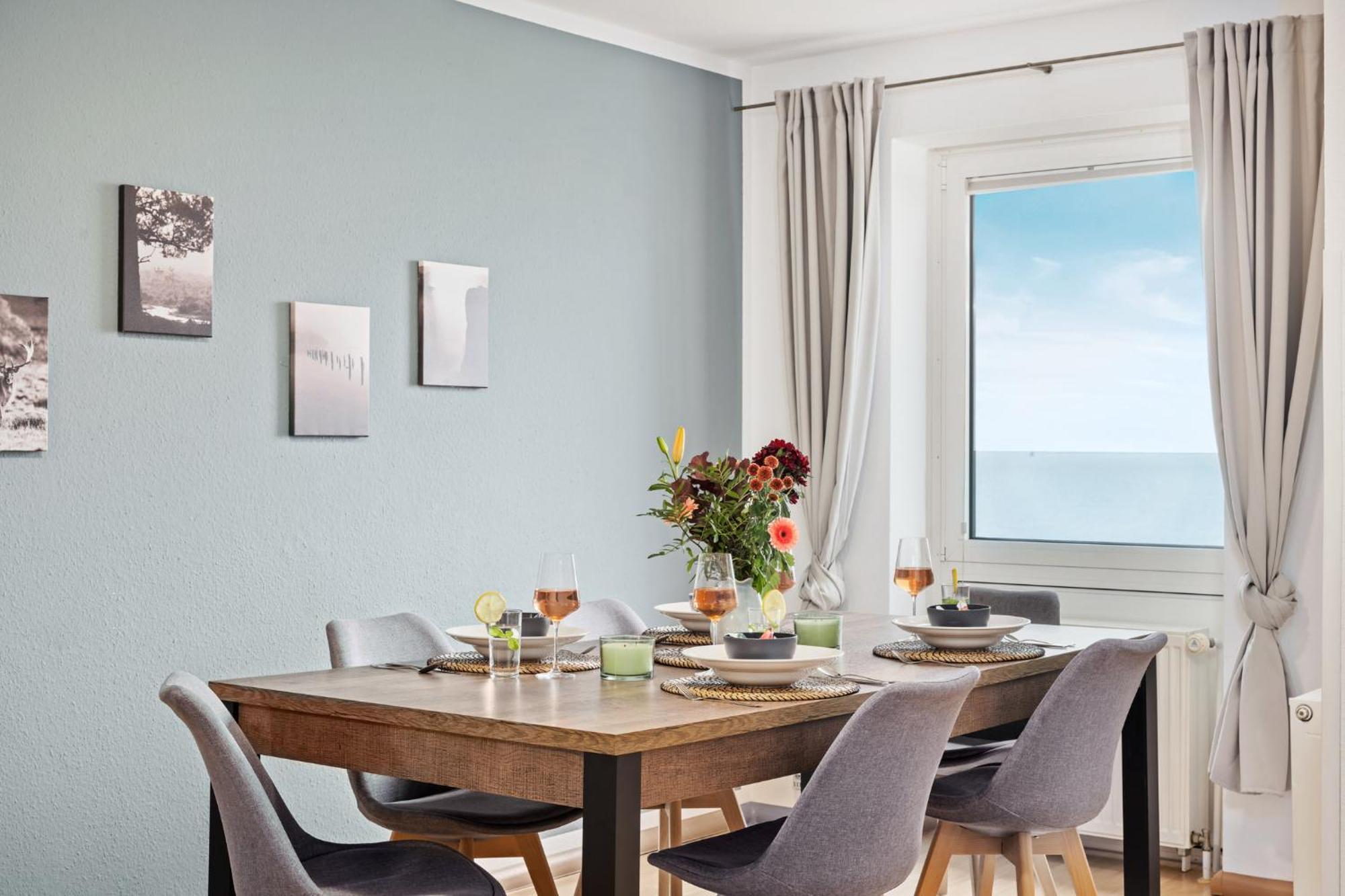 Strand-Apartment, Strandkorb, Meeresrauschen, Parkplatz Wilhelmshaven Esterno foto