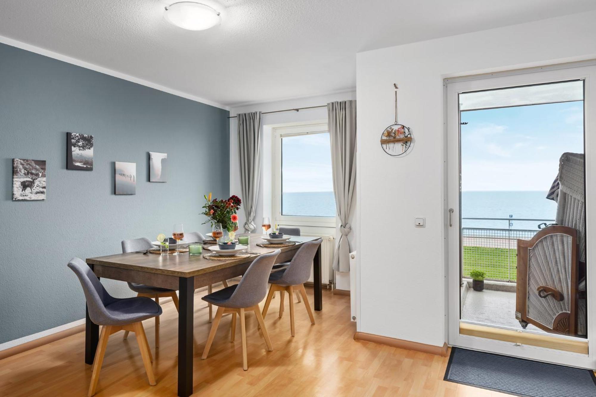 Strand-Apartment, Strandkorb, Meeresrauschen, Parkplatz Wilhelmshaven Esterno foto